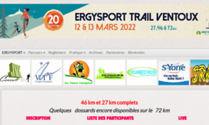 Ergysport-trailduventoux.fr thumbnail