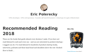Eric.polerecky.com thumbnail