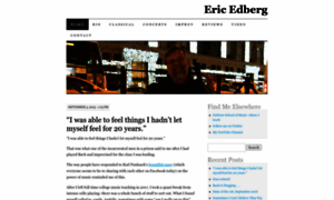 Ericedberg.wordpress.com thumbnail