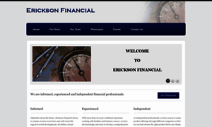 Ericksonfinancial.com thumbnail