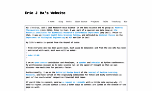 Ericmjl.github.io thumbnail