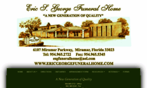 Ericsgeorgefuneralhome.com thumbnail