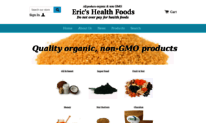 Ericshealthfoods.ca thumbnail