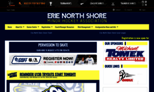 Erienorthshorehockey.com thumbnail