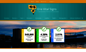 Erievitalsigns.org thumbnail
