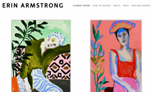 Erinarmstrongart.com thumbnail