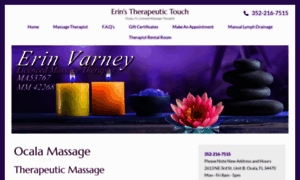 Erinstherapeutictouch.com thumbnail