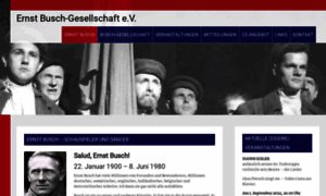 Ernst-busch.org thumbnail