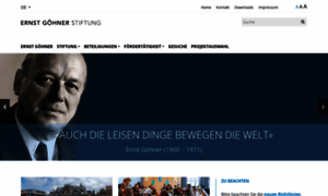 Ernst-goehner-stiftung.ch thumbnail