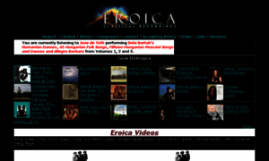 Eroica.com thumbnail