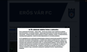 Erosvarfc.blog.hu thumbnail