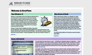 Error-fixes.com thumbnail
