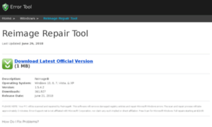 Error-tool.net thumbnail