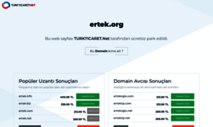 Ertek.org thumbnail