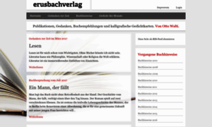 Erusbachverlag.ch thumbnail