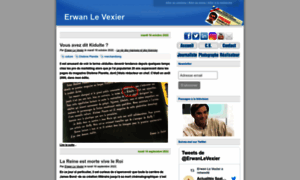 Erwanlevexier.net thumbnail