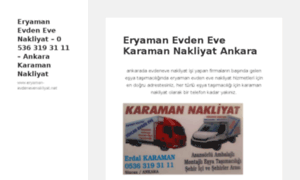 Eryaman-evdenevenakliyat.net thumbnail