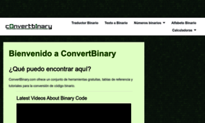 Es.convertbinary.com thumbnail