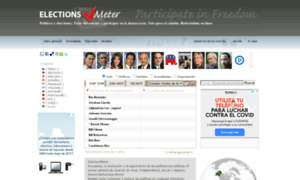 Es.electionsmeter.com thumbnail