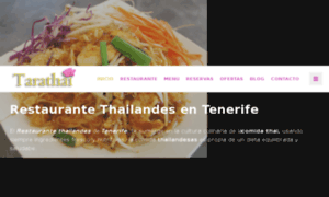 Es.restaurantetarathai.com thumbnail