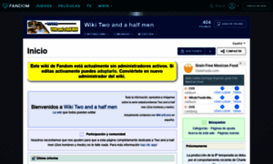 Es.twohalfmen.wikia.com thumbnail