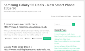 Esamsunggalaxys4deals.co.uk thumbnail