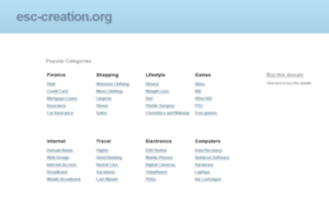 Esc-creation.org thumbnail