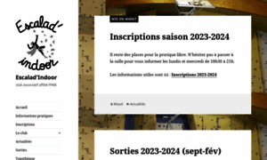 Escalad-indoor.com thumbnail
