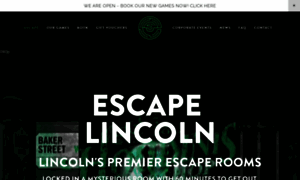 Escape-lincoln.co.uk thumbnail