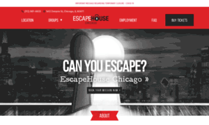 Escapehousechicago.com thumbnail