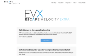 Escapevelocity.events thumbnail