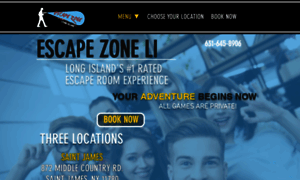 Escapezonelongisland.com thumbnail