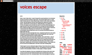 Escapingvoices.blogspot.com thumbnail