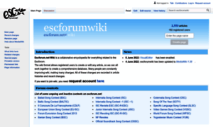 Escforumwiki.com thumbnail