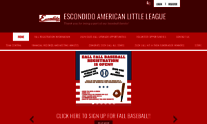 Escoamericanlittleleague.com thumbnail