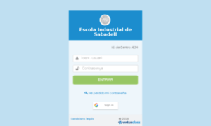 Escolaindustrial.virtusclass.com thumbnail