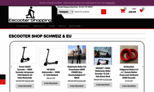 Escooter-shopping.com thumbnail