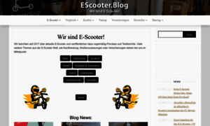 Escooter.blog thumbnail