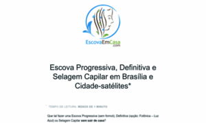 Escovaemcasa.com thumbnail