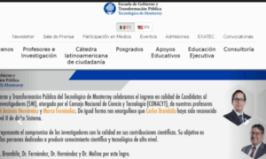 Escueladegobierno.itesm.mx thumbnail