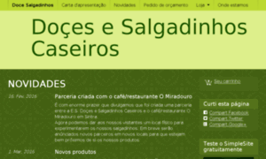 Esdocessalgadinhoscaseiros.com thumbnail