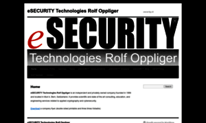 Esecurity.ch thumbnail