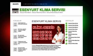 Esenyurt.klimaservis.gen.tr thumbnail