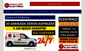 Esenyurtelektrikciservisi.com thumbnail