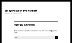 Esenyurtnakliyati.com thumbnail