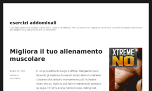 Esercizi-addominali.com thumbnail