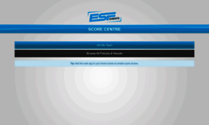 Esfscorecentre.co.uk thumbnail