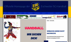 Esg-handball.de thumbnail