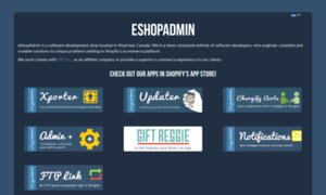 Eshopadmin.com thumbnail