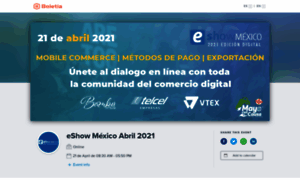 Eshow-mexico-abril-2021.boletia.com thumbnail